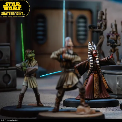 Vista 6 de Star Wars Shatterpoint Wisdom of The Council Squad Pack - Juego de miniaturas de mesa, juego de estrategia para niños y adultos, a partir de 14