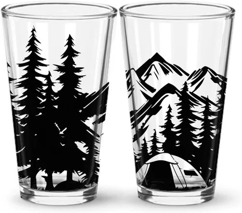 Vista 15 de Nature - Vaso de pinta de 16 onzas