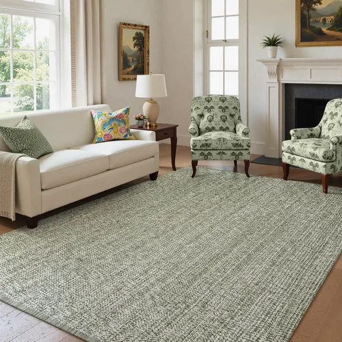 Vista 105 de LEEVAN Alfombra lavable para baño, alfombra tejida negra de 2 x 3 pies para entrada, alfombra de puerta delantera de algodón, alfombras pequeñas