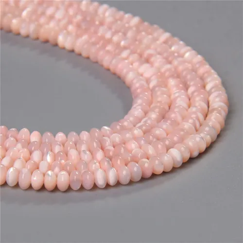 Vista 11 de Los granos naturales del espaciador del tubo del grano de Shell de agua dulce teñidos madre de perlas flojas para la fabricación de la joyería, 1