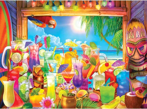 Vista 10 de RoseArt - Paleta de colores - Diversión en globo - Rompecabezas de 1000 piezas para adultos