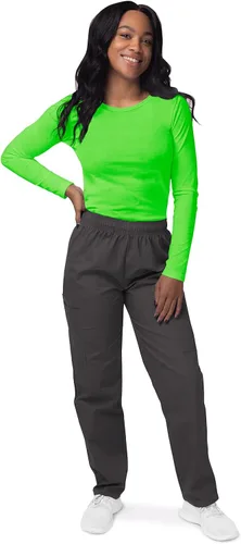 Vista 4 de Sivvan Scrubs for Women - Long Sleeve Comfort Underscrub Tee