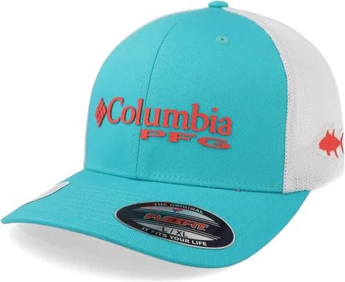 Vista 87 de Columbia Gorra de Béisbol de Malla con Logotipo PFG Unisex para Adultos