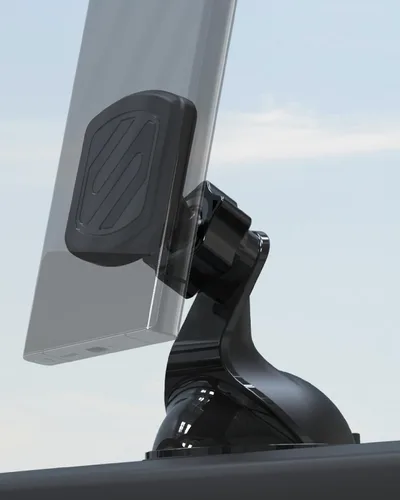 Vista 23 de Scosche MAGFMB MagicMount - Soporte magnético para teléfono celular en el automóvil - Montura magnética fuerte para iPhone/Android - Soporte