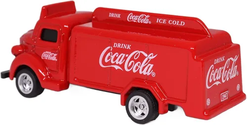 Vista 4 de Motor city classics Camión botella Coca-Cola 1947 (rojo) Modelo a escala 1:87 coleccionable a presión 440537