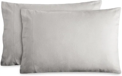 Vista 12 de Bare Home Fundas de almohada de franela 100% algodón