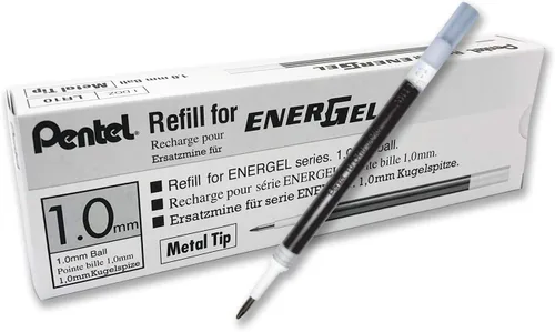 Vista 2 de Pentel - Tinta de repuesto para bolígrafo de gel líquido EnerGel Negro