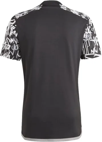 Vista 2 de adidas Camiseta de fútbol para hombre NY Red Bulls 2023 Celebra la rica historia del hip-hop, Aeroready