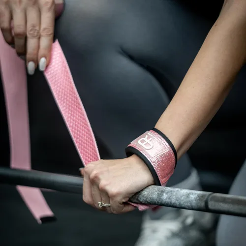 Vista 8 de PR Personal Record - Correas de Levantamiento - Correas de Muñeca de Súper Resistencia sin Deslizamiento para Levantamiento de Pesas, Algodón Extra