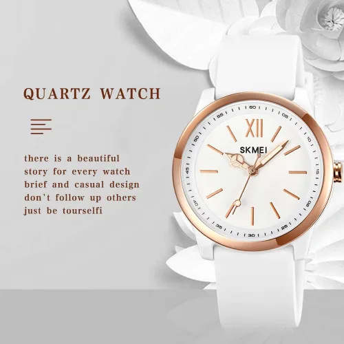 Vista 6 de XCZAP Reloj analógico de cuarzo para mujer, reloj impermeable y casual