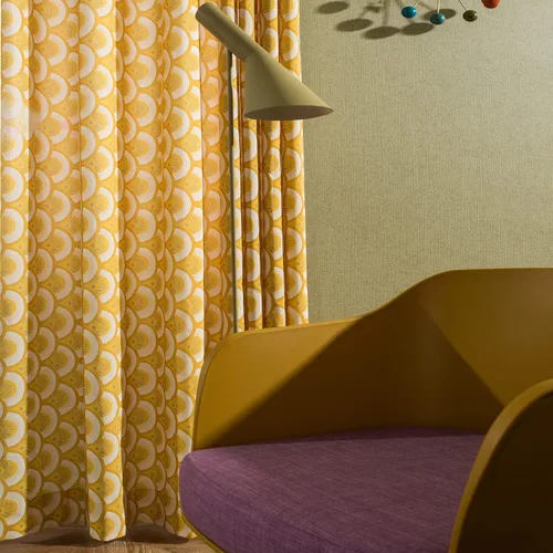Vista 4 de VOGOL - Cortinas Boho, cortinas de ventana con aislamiento térmico y ojales para dormitorio y sala de estar, juego de 2 paneles, 52 x 63 pulgadas
