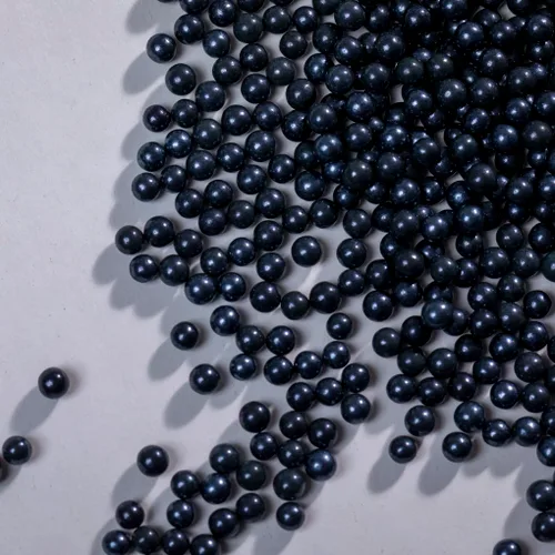 Vista 3 de Black Sprinkles - Perlas comestibles para pasteles, 4.6 onzas, 4.6 onzas, perlas de caramelo comestibles para decoración de pasteles y cupcakes