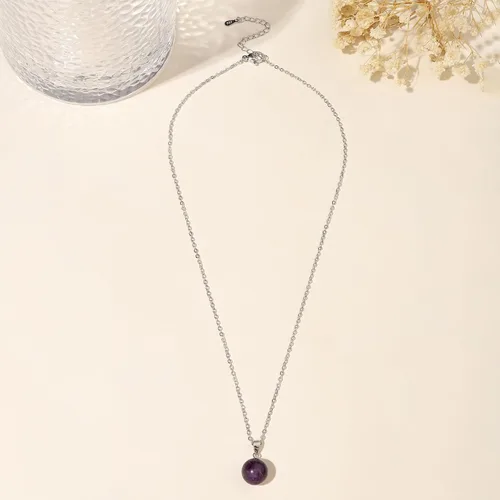 Vista 8 de Collar de jade natural para mujer, de plata de ley, ajustable, hecho a mano, con dije de jade verde, collar de cristal curativo, regalo de buena