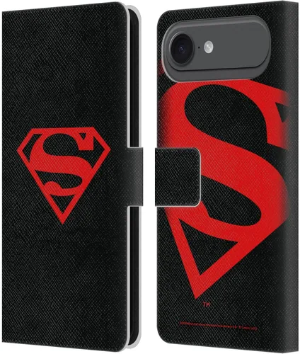 Vista 36 de Head Case Designs Funda de piel con licencia oficial de Superman DC Comics con logotipos negros y rojos compatible con Apple iPhone 11
