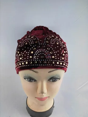 Vista 7 de MSBRIC - Gorros de terciopelo para mujer, color 1933