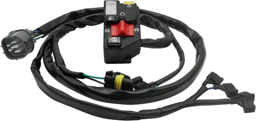 Vista 3 de M MATI Para Honda Foreman 500 Manillar Interruptor de arranque Botón Control Kill Stop Faro TRX500FM/TRX500FPM 2007-2011 35150-HP0-B80