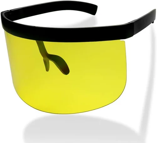 Vista 9 de ShadyVEU Visor Full Face Shield Gafas de sol tintadas de gran tamaño con lente mono UV400