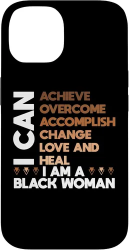 Vista 4 de iPhone 11 Pro Max poderoso negro mujer afirmación afroamericana orgullo caso