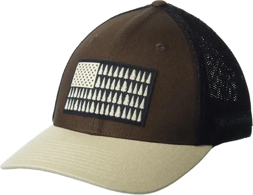 Vista 15 de Columbia Bola de malla unisex con bandera de árbol Verde oliva/azul marino universitario