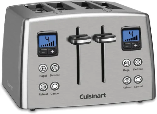 Vista 5 de CUISINART Molinillo de café, molinillo automático eléctrico de un solo toque con selector de molienda de 18 posiciones, acero inoxidable, DBM-8P1