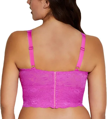 Vista 2 de Cosabella Never Say Never Longline Curvas Plungie Bralette NEVER1385
