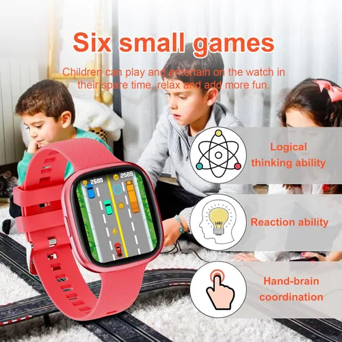 Vista 4 de LogHog Reloj deportivo digital para adolescentes de 5 a 16 años, rastreador de actividad con reloj despertador, monitor de sueño, clima