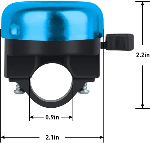 Vista 4 de Unicorn Bike Bell for Kids Girls Boys Flor