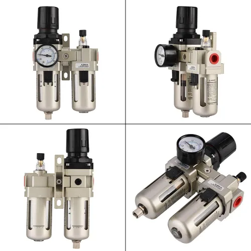 Vista 10 de Piezas de recambio resistentes del control de cuatro puertos del interruptor de presión del compresor de aire 240V 16A para el compresor de aire