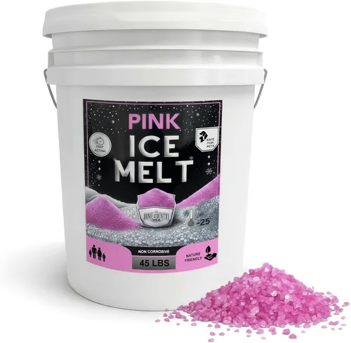 Vista 8 de Peach Country Blue Ice Melt -25°F Efectivo, anticongelante seguro para mascotas y ecológico, gránulos de acción rápida para entradas de vehículos