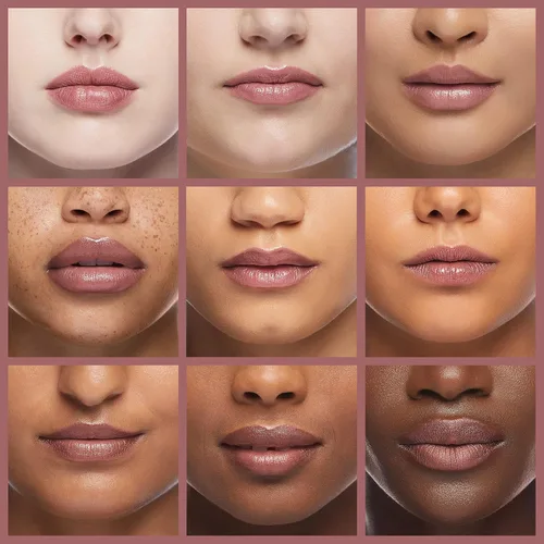Vista 3 de Burt's Bees Cuidado labial, brillo labial hidratante para mujeres, 100% natural, rubor, 0.5 onzas