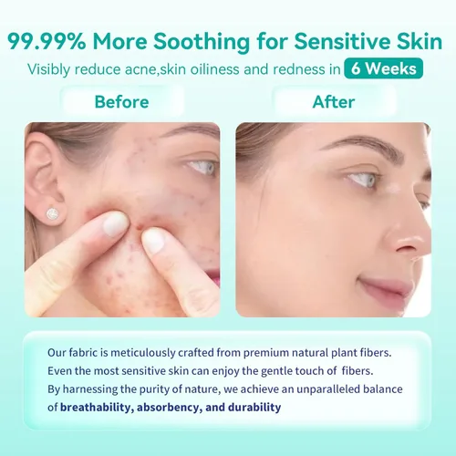 Vista 6 de Toallas faciales, toallas faciales desechables de 10 x 12 pulgadas, toallas faciales XL, toallitas secas ultra suaves para eliminar el maquillaje