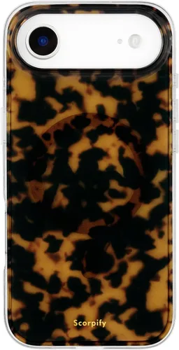 Vista 75 de SCORPIFY - Funda para iPhone 17 Pro Max Leopardo negro transparente LP-Negro Transparente Leopardo
