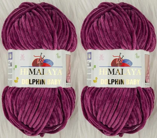 Vista 11 de Himalaya Dolphin 80301 - Ovillo de lana para tejer, 2 madejas, 264 yardas, 2 x 3.53 oz (80301)