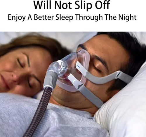 Vista 3 de Airfit F20 Headgear mediano, repuesto CPAP máscara Headgear Strap CPAP Suministros para Airfit/AirTouch F20 (sin máscara)
