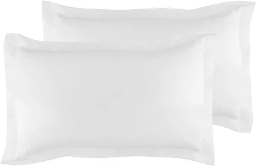 Vista 13 de Euro Sham Covers - Juego de 2 fundas de almohada de 24 x 24 pulgadas, color negro, 600 hilos, 100% algodón egipcio, paquete de 2 fundas de almohada