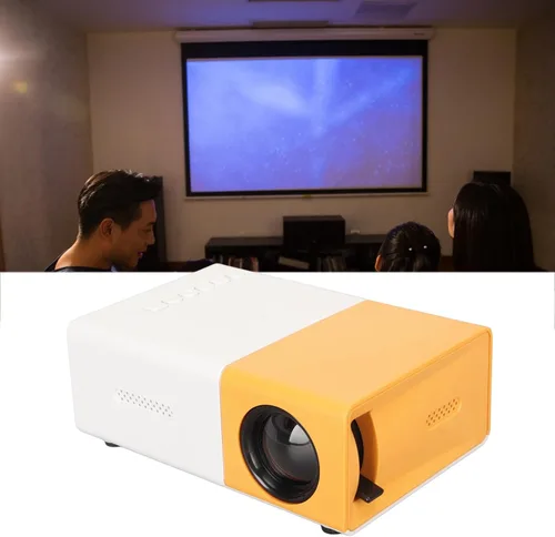Vista 8 de Mini proyector de bolsillo LCD 1080P 1920x1080 multimedia teatro video proyector de película con AV VGA USB para oficina teléfono hogar TV Box