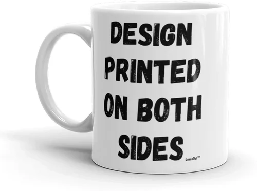 Vista 3 de Taza divertida para mujeres dueñas de mascotas – Taza para café «A Wise Woman Once Said», blanca, 325 ml., Bulldog inglés - Wise Man 2