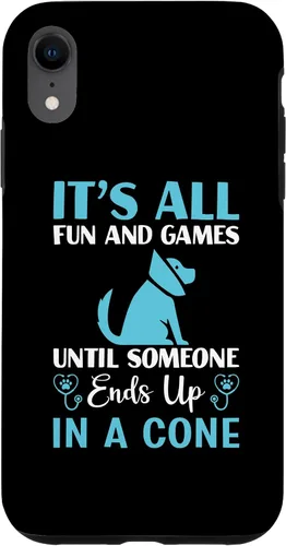 Vista 8 de iPhone 15 It's All Fun Funny Vet Tech Veterinarios Estudiante Veterinario Caso