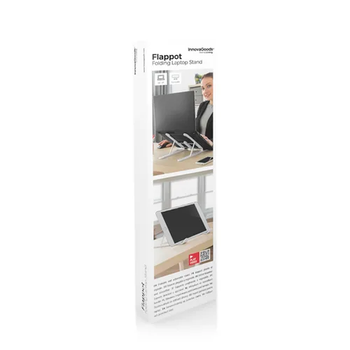Vista 18 de Soporte Plegable y Regulable para Portátil Flappot InnovaGoods