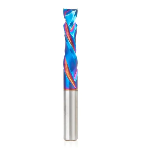 Vista 31 de Amana Tool Spektra Extreme Tool Life Recubierta - Broca de router en espiral de compresión CNC de carburo sólido recubierta, 46182-K, 1/2 D x 1 CH x
