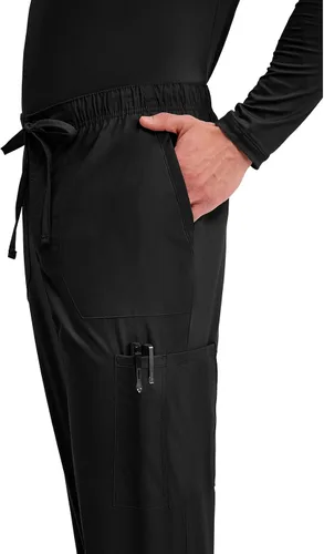 Vista 2 de Cherokee WW Professionals - Pantalones de uniforme médico para hombre con Negro