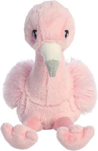 Vista 2 de Aurora Adorable Precious Moments Flora Flamingo - Juguete conmovedor para reconfortar a los niños - para regalos sentimentales, cumpleaños