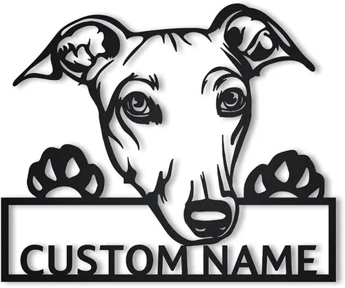 Vista 18 de zouwii Letrero de metal personalizado para perro Airedale Terrier Letrero de metal personalizado Airedale Terrier Airedale Terrier divertido