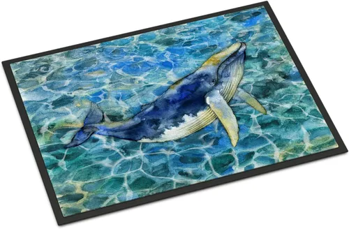 Vista 74 de Caroline's Treasures BB5366MAT - Tapete para puerta delantera de 18 x 27 pulgadas, para interiores y exteriores, antideslizante, lavable, de pelo