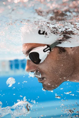 Vista 6 de ARENA Gafas de natación unisex para adultos The One Plus con ajuste hermético, sellos herméticos, revestimiento antivaho para nadadores de fitness