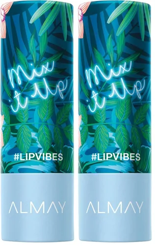 Vista 23 de Almay Lip Vibes, Shake it Up, 0.14 onzas, adorno de lápiz labial