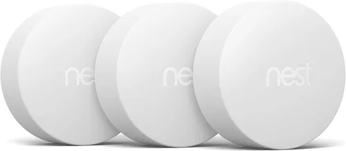 Vista 12 de Google Nest - Sensor de temperatura que funciona con el termostato de aprendizaje Nest y el termostato Nest E - Hogar inteligente, color blanco
