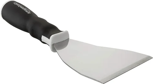 Vista 3 de Amazon Basics - Raspador curvo de agarre suave con zócalo para poste, extremo martillo resistente para raspado de alto alcance, 3 pulgadas