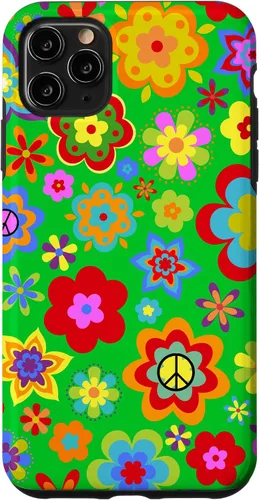 Vista 13 de Bloom Daisy Flower Hippie Flower Power Case for iPhone 17
