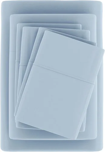 Vista 55 de ienjoy Home Linen Market - Juego de sábanas de 6 piezas, color rubor, tamaño King Blush